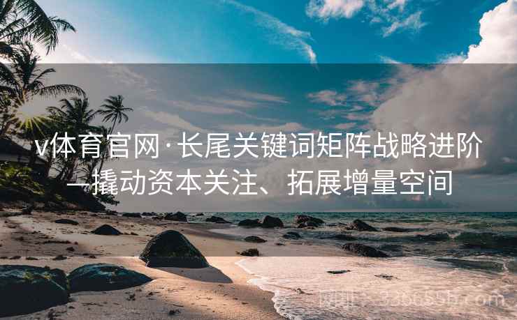 v体育官网·长尾关键词矩阵战略进阶—撬动资本关注、拓展增量空间
