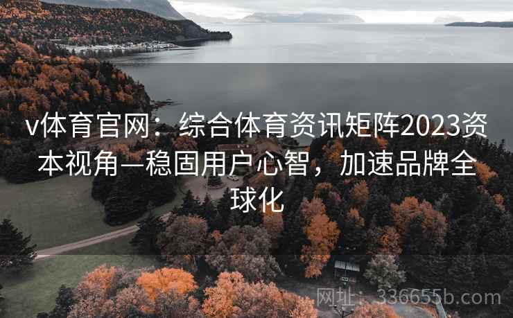 v体育官网：综合体育资讯矩阵2023资本视角—稳固用户心智，加速品牌全球化